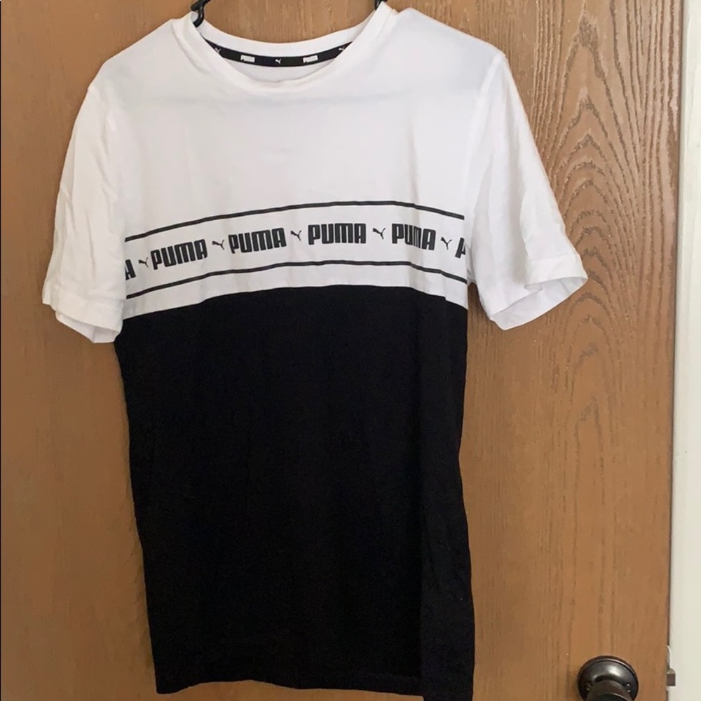 Puma Casual Shirt - S size - Black & White